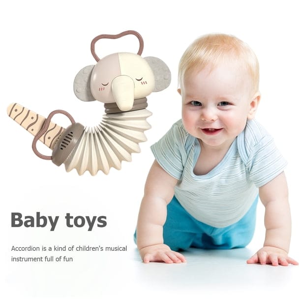 KidZilan animal music accordion and crinkle toy, view 1