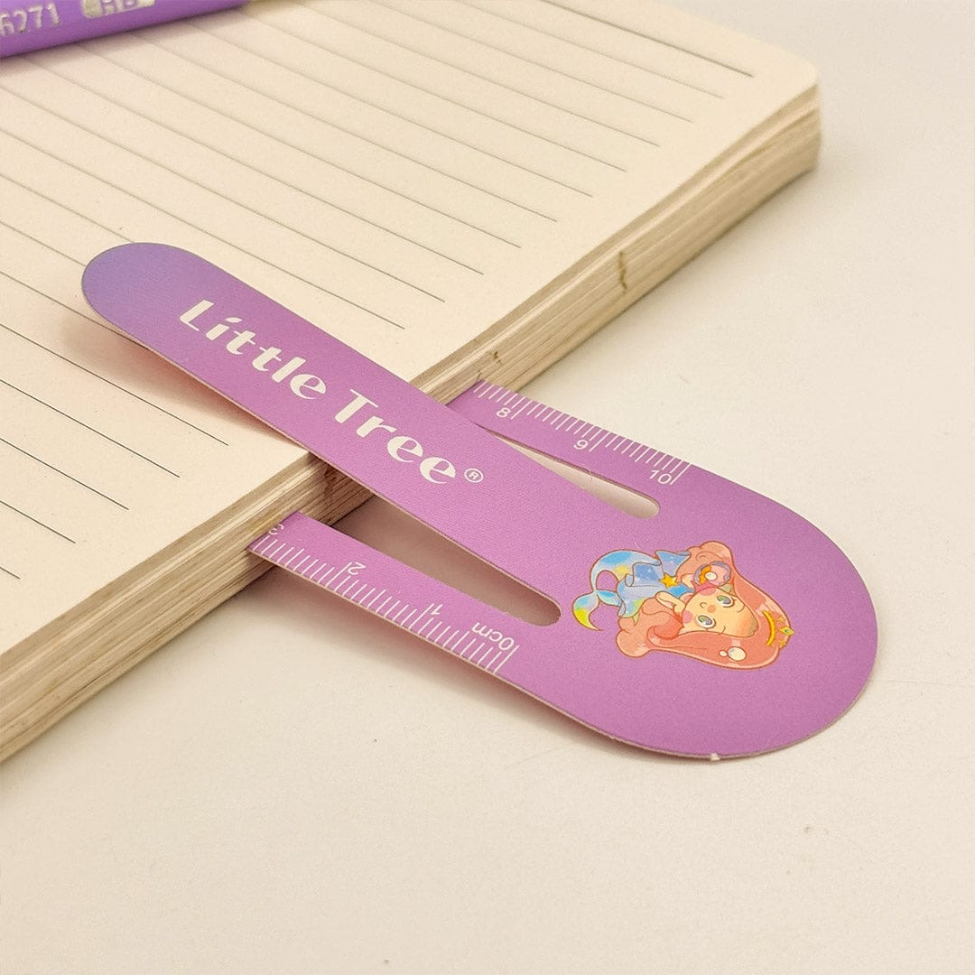 Little Tree Ocean Princess pencil and eraser stationery set, view 2