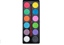 KidZilan 12-Color Watercolor Paint Set with Brush