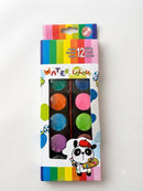 KidZilan 12-Color Watercolor Paint Set with Brush