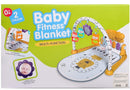 Vivakids Multi-Function Baby Fitness Blanket & Kick Piano Gym