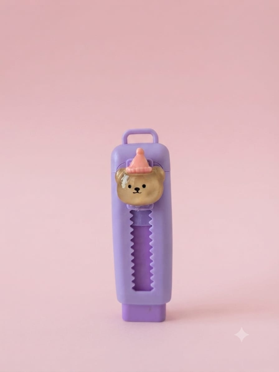 KidZilan Cute Cartoon Push & Pull Eraser