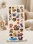 KidZilan Paw Patrol Characters 3D Sticker World Puffy Sticker Sheet