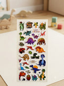 KidZilan Dinosaurs 3D Sticker World Puffy Sticker Sheet