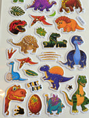 KidZilan Dinosaurs 3D Sticker World Puffy Sticker Sheet