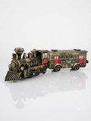 KidZilan DIY Classic Electric Steam Train Toy Set with Tracks