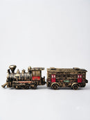 KidZilan DIY Classic Electric Steam Train Toy Set with Tracks