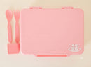 Zilan Compartment Bento Lunch Box - Baby Pink