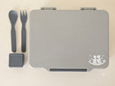 Zilan Compartment Bento Lunch Box - Grey
