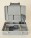 Zilan Compartment Bento Lunch Box - Grey