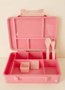 Zilan Compartment Bento Lunch Box - Coral Pink