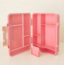 Zilan Compartment Bento Lunch Box - Coral Pink