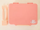 Zilan Compartment Bento Lunch Box - Coral Pink