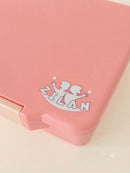 Zilan Compartment Bento Lunch Box - Coral Pink