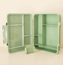 Zilan Compartment Bento Lunch Box - Sage Green