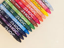 DOMS Extra Long Wax Crayons (12 + 1 Silver) Set