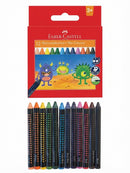 Faber-Castell 12 Wax Crayons Set