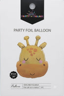 Party Palace 24 Inch Giraffe Foil Balloon