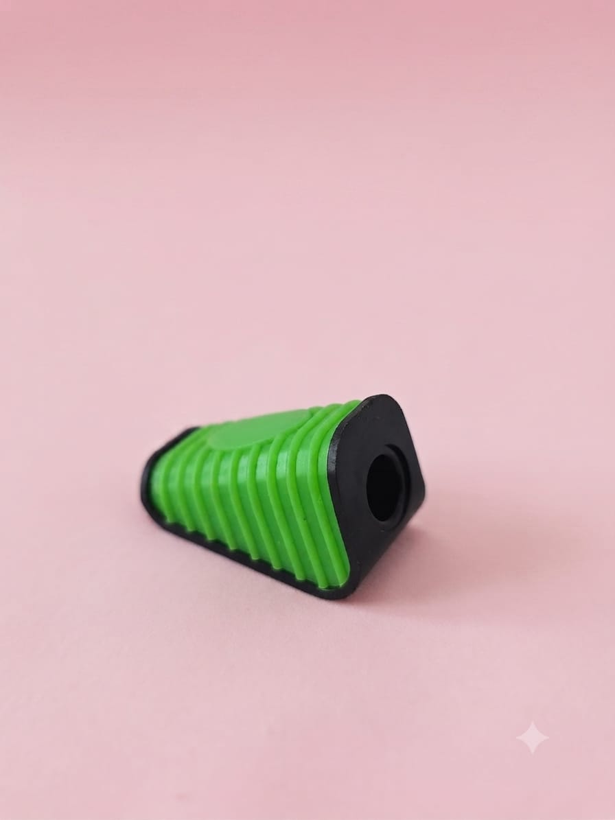 KidZilan Neon Ridge Wedge Pencil  Sharpeners