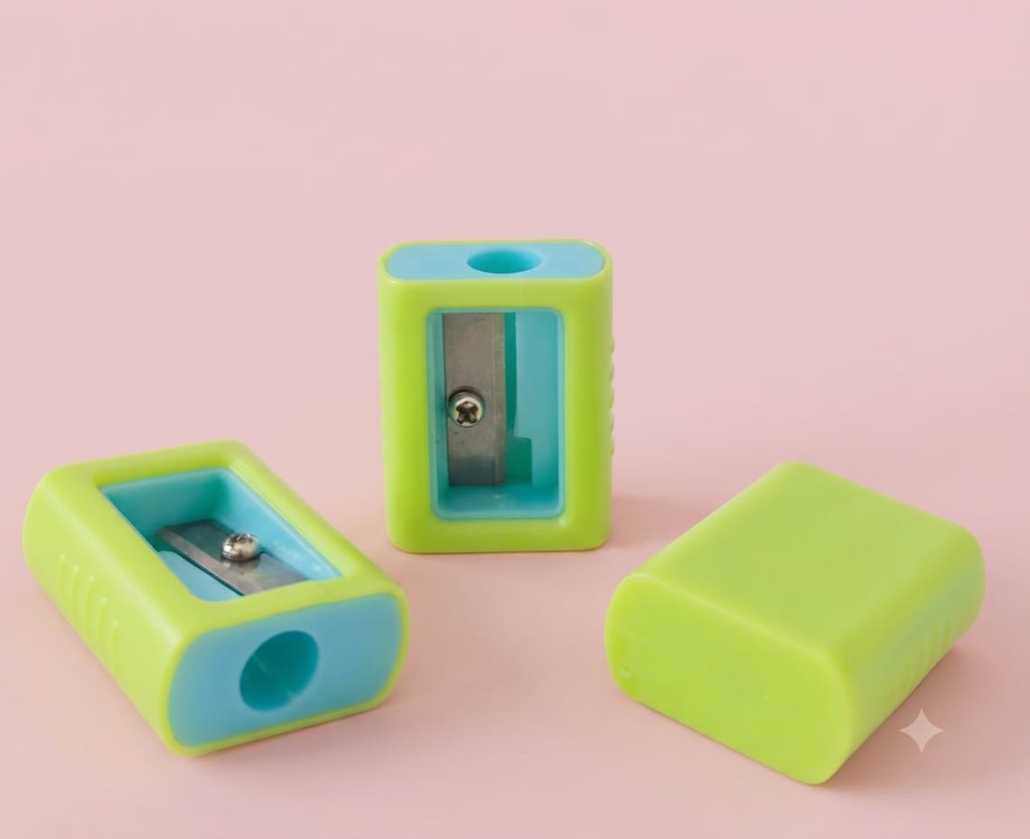 KidZilan Color Splash Mini Pocket Pencil Sharpener