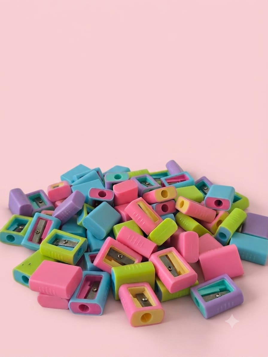 KidZilan Color Splash Mini Pocket Pencil Sharpener
