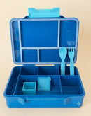 Zilan Compartment Bento Lunch Box - Royal Blue