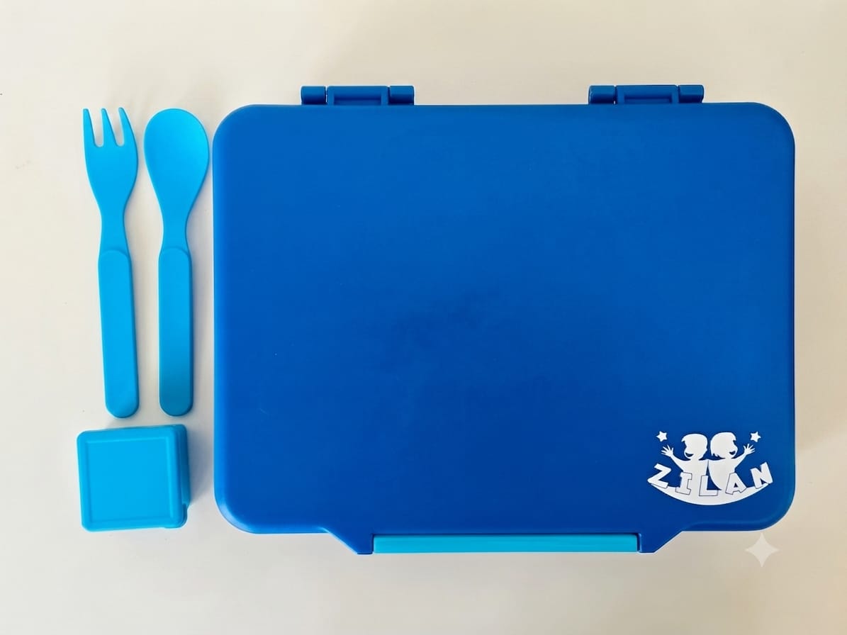Zilan Compartment Bento Lunch Box 1520ml - Royal Blue