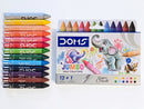 DOMS Jumbo Wax Crayons (12 + 1 Silver) Set