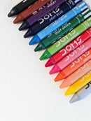 DOMS Jumbo Wax Crayons (12 + 1 Silver) Set