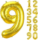32" Gold Number Foil Balloon