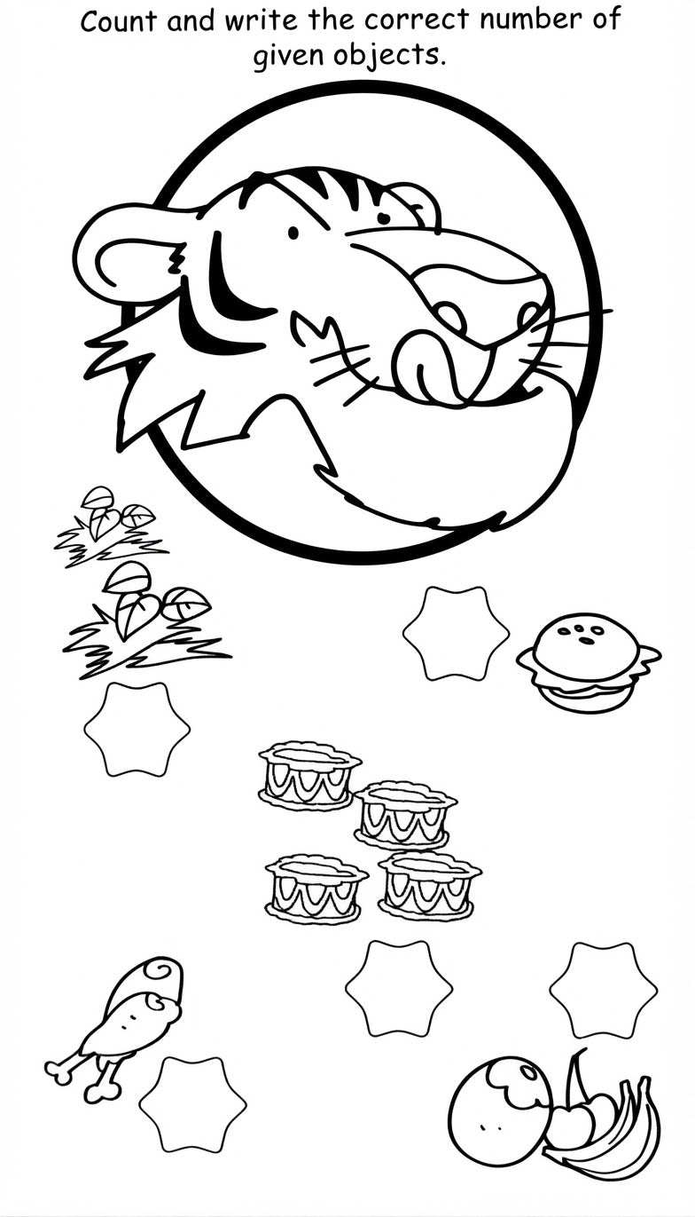 Animals Travel Art Kit with Coloring Pads and Pencils (19 x 11.5cm)