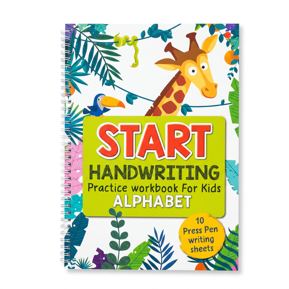 Start Handwriting Practice Workbook for Kids - Alphabet (10 Pages)