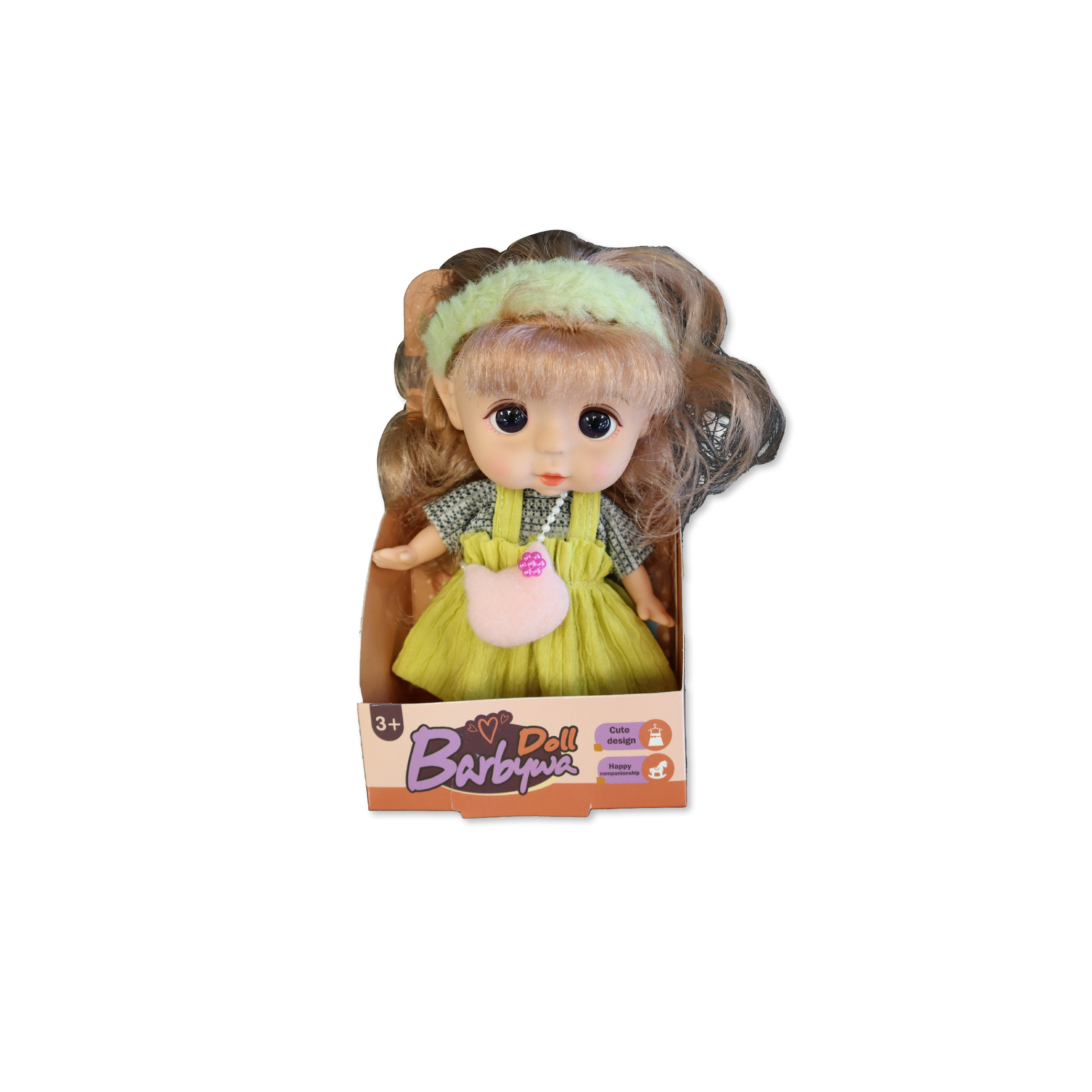 Babywa dress-up fashion doll with accessories, 30cm, view 1