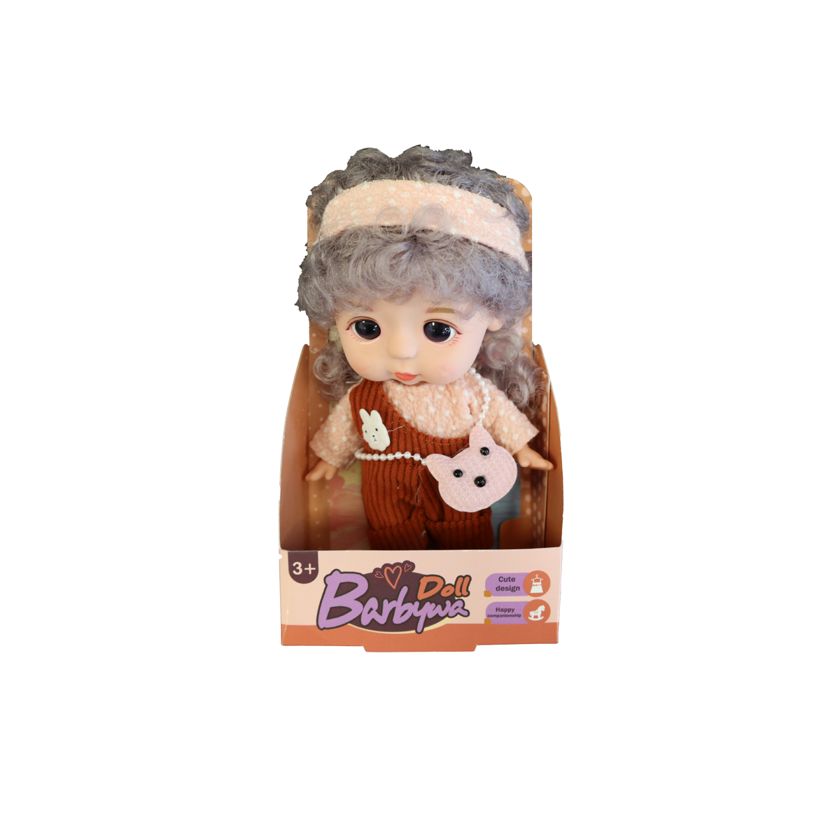 Babywa dress-up fashion doll with accessories, 30cm, view 4