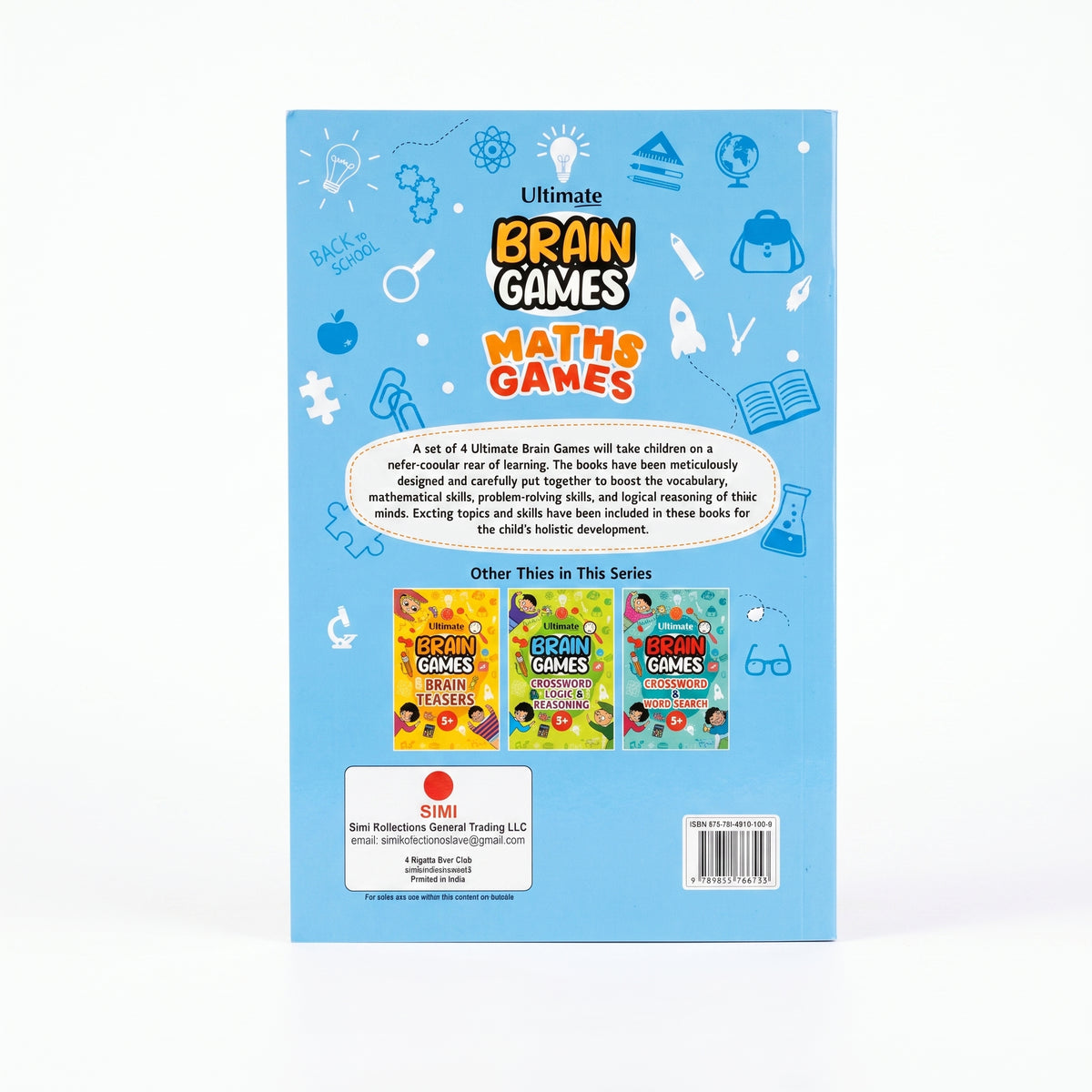Maths Games for Kids (Ages 6+) – Ultimate Brain Games: 120+ Fun Maths Puzzles
