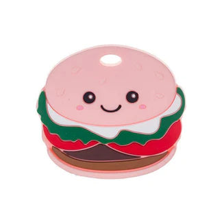 Hercules Bear cute burger silicone baby teething massager, view 3