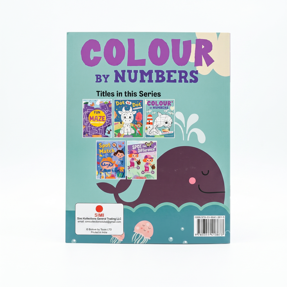 Colour by Numbers Activity Fun Book (16 Pages)