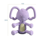 Silicone  Elephant Teether Toy with Travel Case