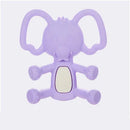 Silicone  Elephant Teether Toy with Travel Case