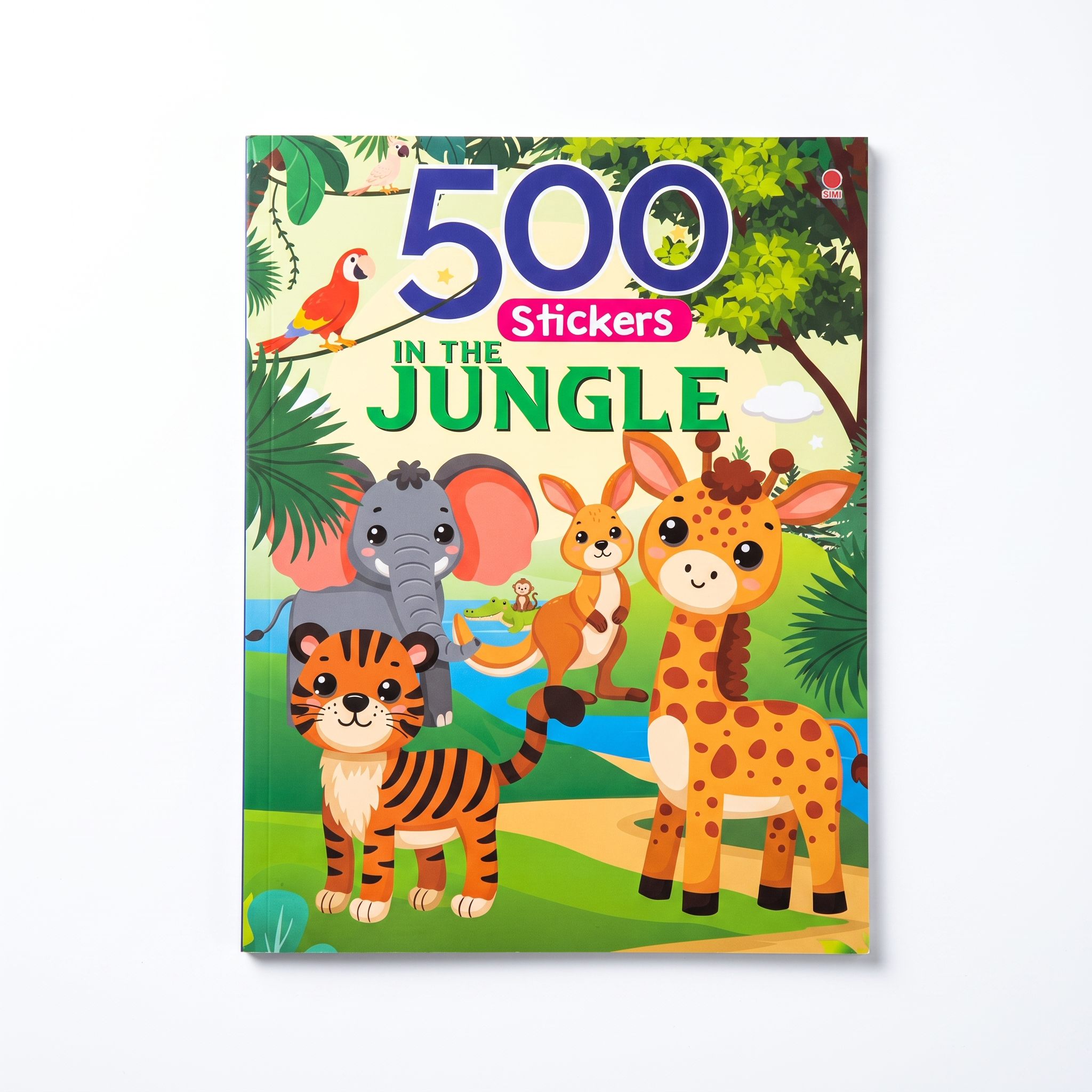500 Stickers: In the Jungle Activity & Sticker Book (30 x 23cm)