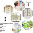 KidZilan Alpha-Zoo 3D Puffy Alphabet Sticker Sheet