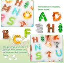 KidZilan Alpha-Zoo 3D Puffy Alphabet Sticker Sheet