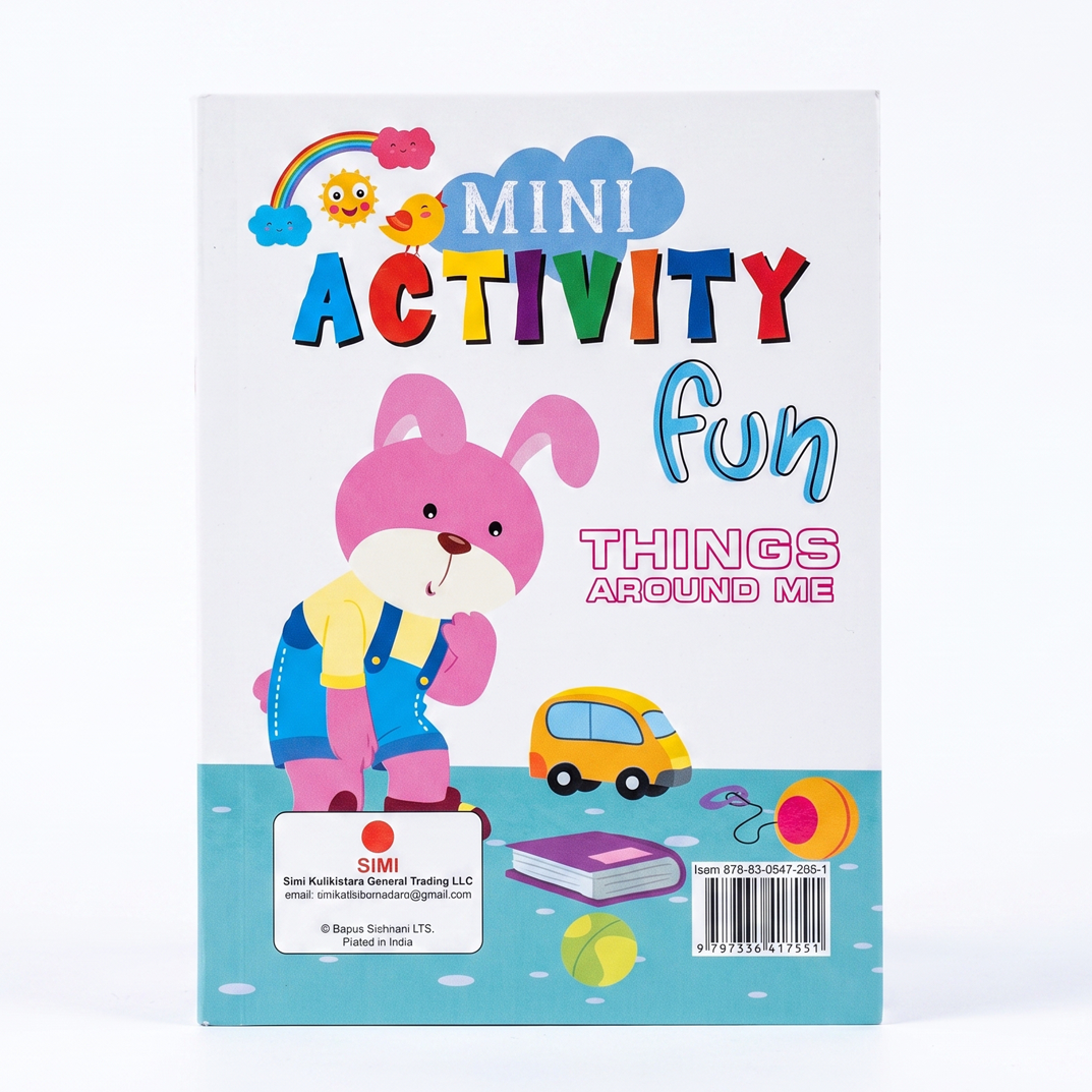 Mini Activity Fun: Things Around Me Activity Book (15x11cm)