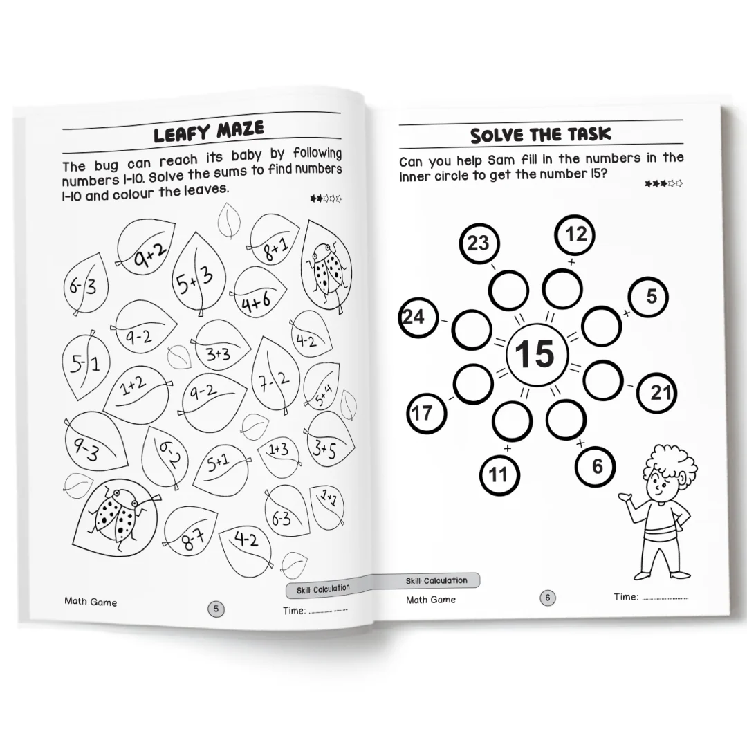 Maths Games for Kids (Ages 6+) – Ultimate Brain Games: 120+ Fun Maths Puzzles