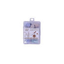 KidZilan Pastel Mini Binder Clips with Storage Case (10-Pack)
