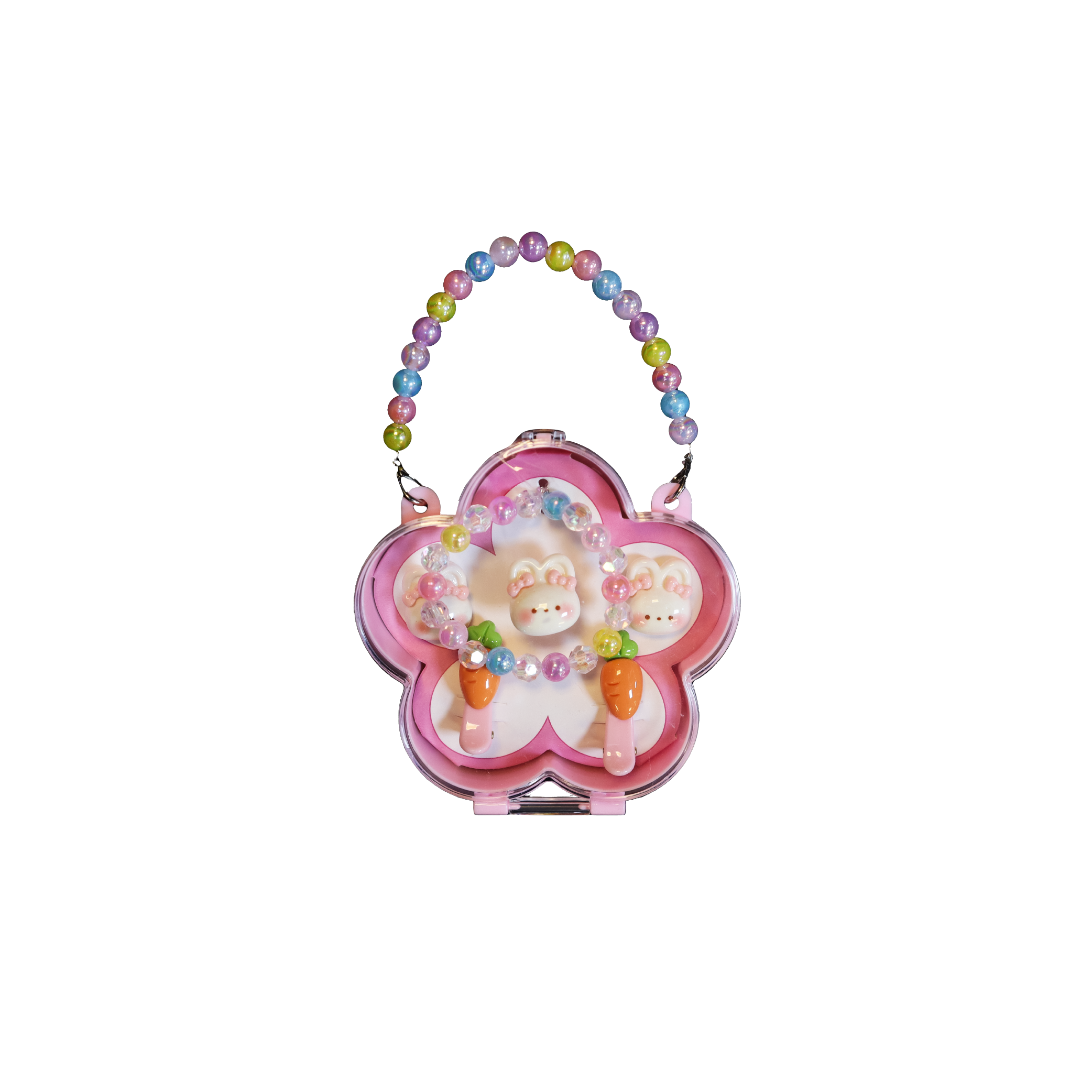 KidZilan Sweet Princess flower purse and jewellery treasure set, style 1