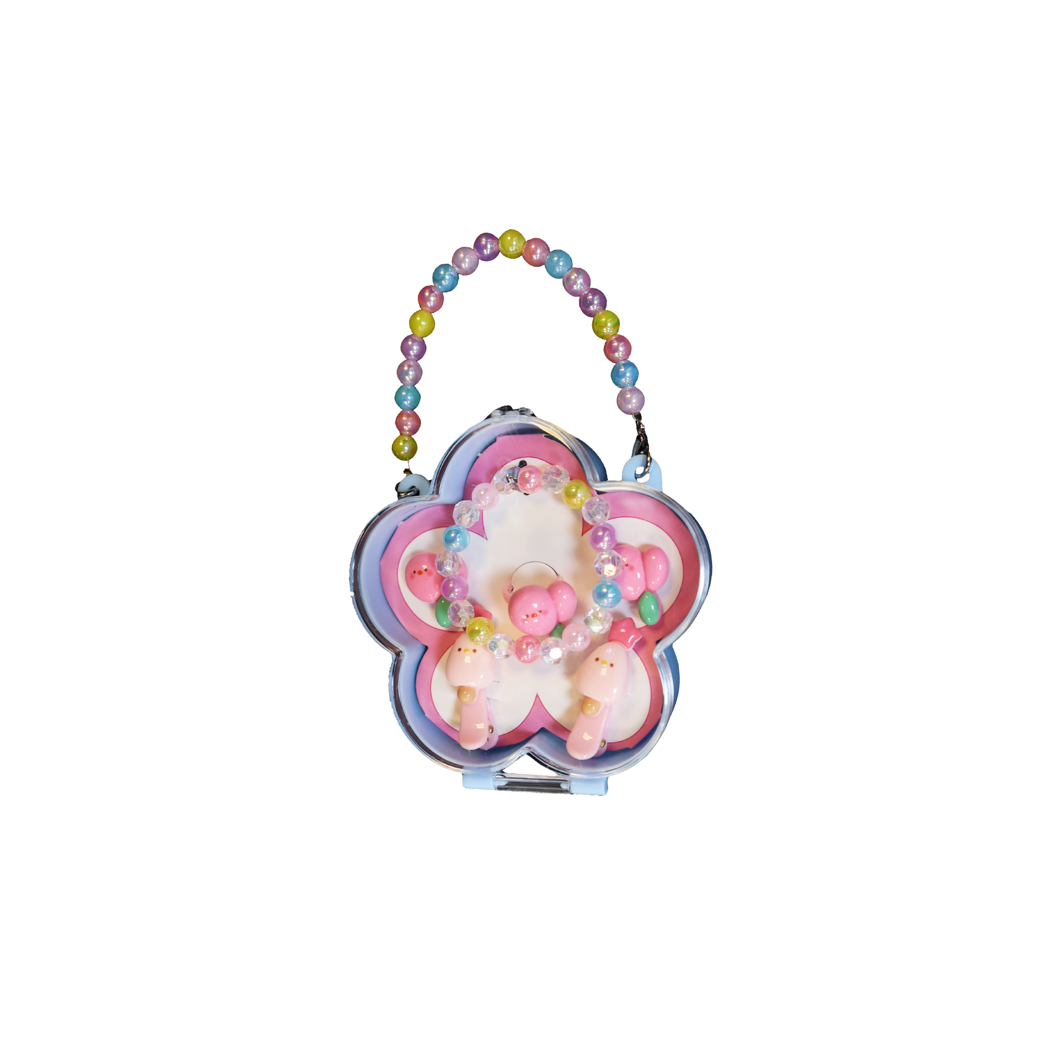KidZilan Sweet Princess flower purse and jewellery treasure set, style 3
