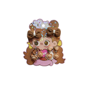Kidzilan Sweet Bear Cozy Hair Accessories & Clip-On Earring Set
