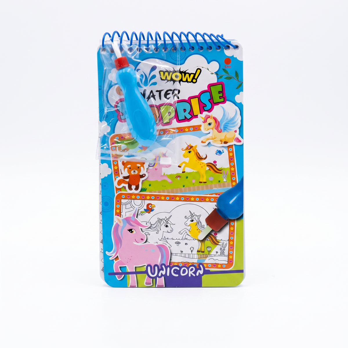 Wow Water Surprise Unicorn Reusable Activity Book   (3 Pages)